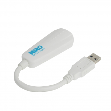 HiRO H50315 USB 3.0 to Gigabit Ethernet LAN 10 100 1000 Mbps Portable Network Adapter Windows 11 10 Plug n Play Native Driver No Installation Needed